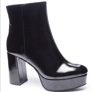 Chinese Laundry- Nenna Patent Black Booties